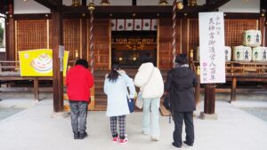 初詣・初えびす「天神社」大和高田市の氏神・古代豪族の末裔・大和武士当麻高田氏2025-111