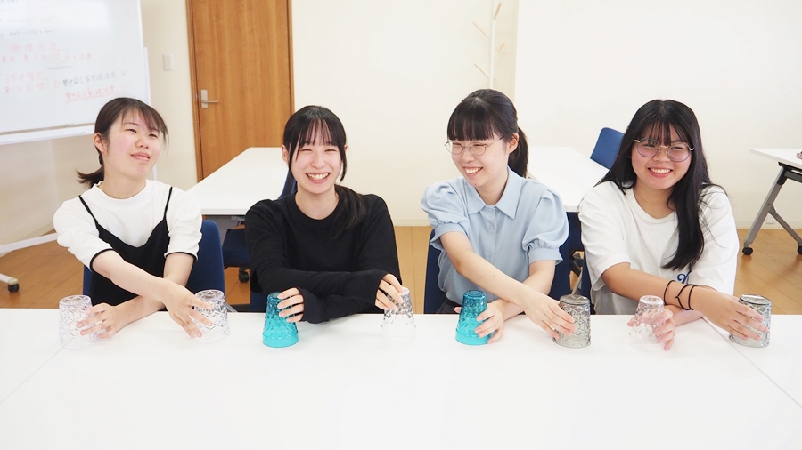 保健体育・体育実技「CUPS！カップダンス」奈良甘樫高等学院教室・曲は「鬼滅の刃」OPテーマ