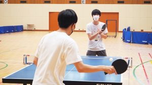 七夕の保健体育・体育実技「卓球」2023-312